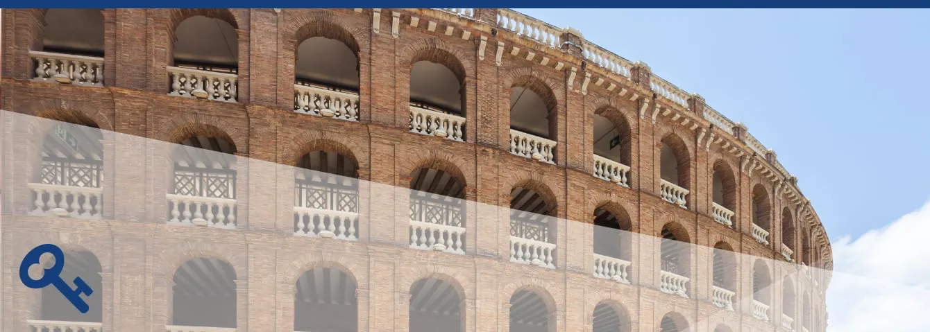Plaza de toros de Valencia.